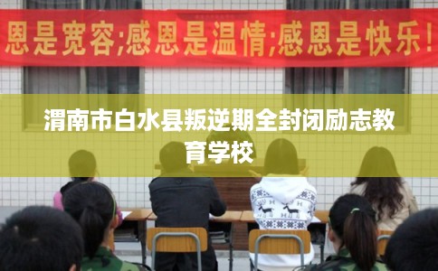 渭南市白水县叛逆期全封闭励志教育学校