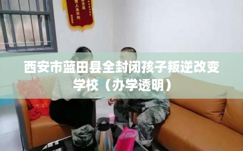 西安市蓝田县全封闭孩子叛逆改变学校（办学透明）