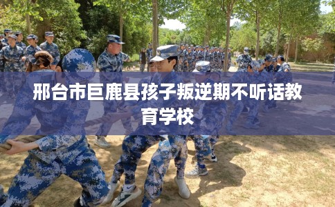 邢台市巨鹿县孩子叛逆期不听话教育学校