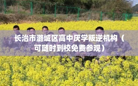 长治市潞城区高中厌学叛逆机构(可随时到校免费参观) 长治市潞城区高中厌学叛逆机构(可随时到校免费参观)