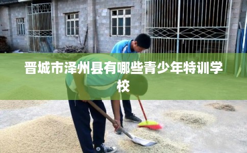 晋城市泽州县有哪些青少年特训学校 晋城市泽州县有哪些青少年特训学校