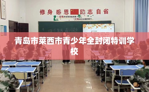 青岛市莱西市青少年全封闭特训学校