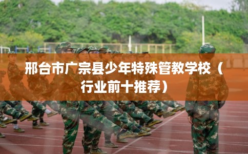 邢台市广宗县少年特殊管教学校（行业前十推荐）