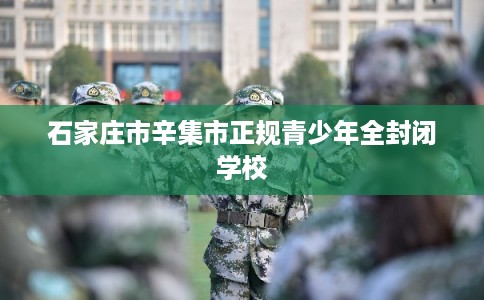 石家庄市辛集市正规青少年全封闭学校 石家庄市辛集市正规青少年全封闭学校