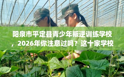 阳泉市平定县青少年叛逆训练学校,2026年你注意过吗?这十家学校! 阳泉市平定县青少年叛逆训练学校,2026年你注意过吗?这十家学校!