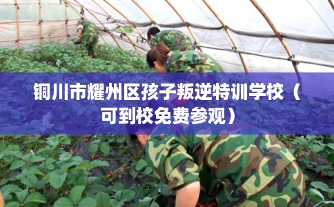 铜川市耀州区孩子叛逆特训学校（可到校免费参观）
