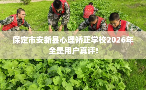 保定市安新县心理矫正学校2026年全是用户真评! 保定市安新县心理矫正学校2026年全是用户真评!