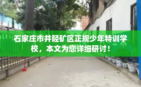 石家庄市井陉矿区正规少年特训学校,本文为您详细研讨! 石家庄市井陉矿区正规少年特训学校,本文为您详细研讨!