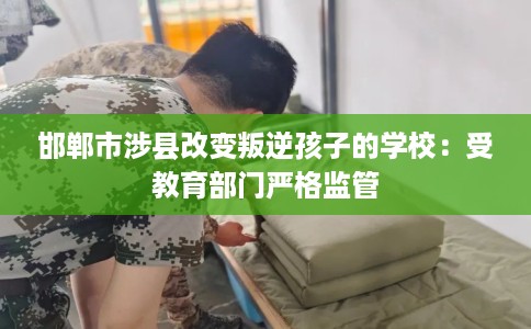 邯郸市涉县改变叛逆孩子的学校：受教育部门严格监管