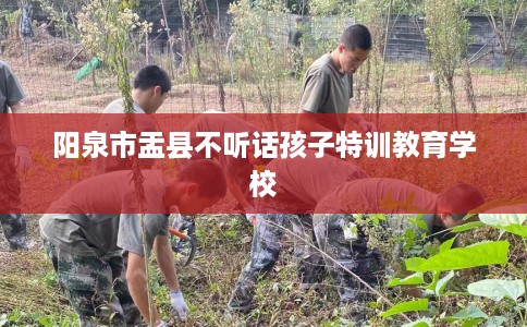 阳泉市盂县不听话孩子特训教育学校