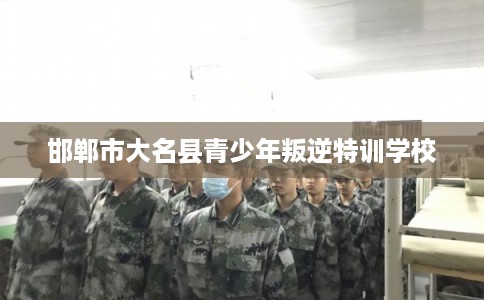 邯郸市大名县青少年叛逆特训学校