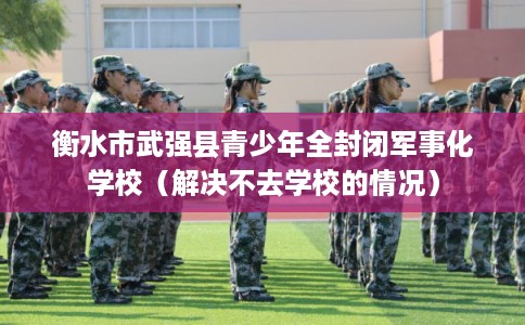 衡水市武强县青少年全封闭军事化学校(解决不去学校的情况) 衡水市武强县青少年全封闭军事化学校(解决不去学校的情况)