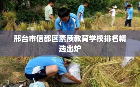邢台市信都区素质教育学校排名精选出炉