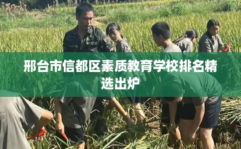 邢台市信都区素质教育学校排名精选出炉