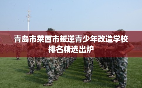 青岛市莱西市叛逆青少年改造学校排名精选出炉