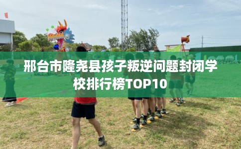 邢台市隆尧县孩子叛逆问题封闭学校排行榜TOP10