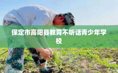 保定市高阳县教育不听话青少年学校