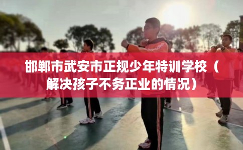 邯郸市武安市正规少年特训学校(解决孩子不务正业的情况) 邯郸市武安市正规少年特训学校(解决孩子不务正业的情况)