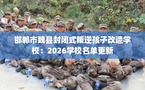 邯郸市魏县封闭式叛逆孩子改造学校:2026学校名单更新 邯郸市魏县封闭式叛逆孩子改造学校:2026学校名单更新