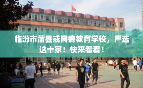 临汾市蒲县戒网瘾教育学校，严选这十家！快来看看！