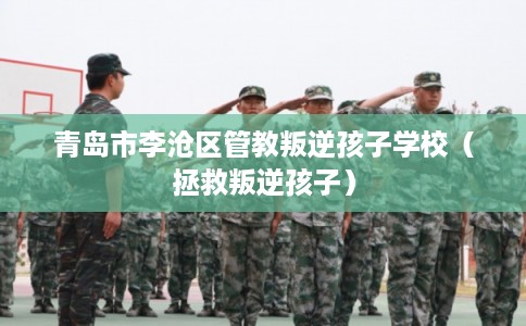 青岛市李沧区管教叛逆孩子学校(拯救叛逆孩子) 青岛市李沧区管教叛逆孩子学校(拯救叛逆孩子)