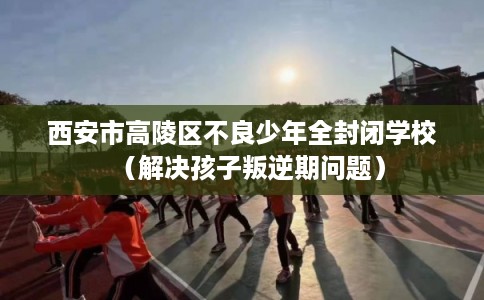 西安市高陵区不良少年全封闭学校（解决孩子叛逆期问题）
