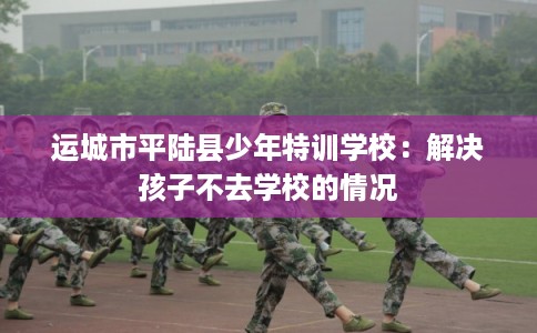 运城市平陆县少年特训学校：解决孩子不去学校的情况