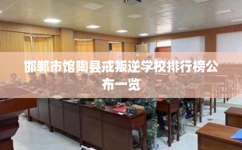 邯郸市馆陶县戒叛逆学校排行榜公布一览 邯郸市馆陶县戒叛逆学校排行榜公布一览