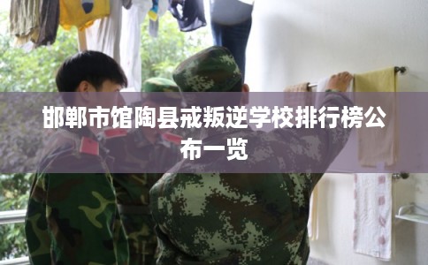 邯郸市馆陶县戒叛逆学校排行榜公布一览 邯郸市馆陶县戒叛逆学校排行榜公布一览