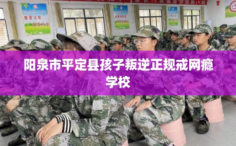 阳泉市平定县孩子叛逆正规戒网瘾学校