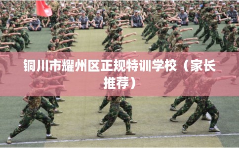 铜川市耀州区正规特训学校（家长推荐）