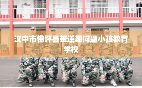 汉中市佛坪县叛逆期问题小孩教育学校