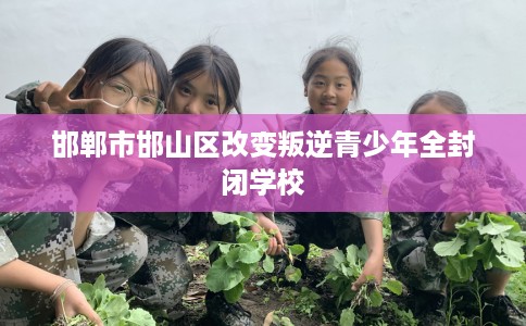 邯郸市邯山区改变叛逆青少年全封闭学校