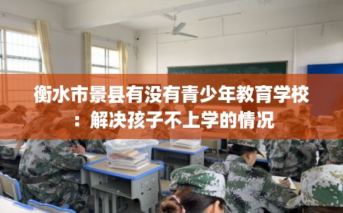 衡水市景县有没有青少年教育学校：解决孩子不上学的情况