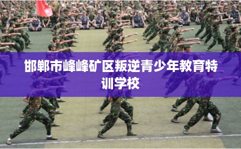邯郸市峰峰矿区叛逆青少年教育特训学校