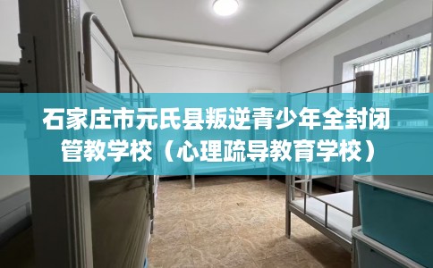 石家庄市元氏县叛逆青少年全封闭管教学校（心理疏导教育学校）