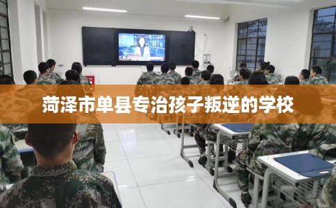 菏泽市单县专治孩子叛逆的学校