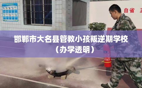 邯郸市大名县管教小孩叛逆期学校（办学透明）