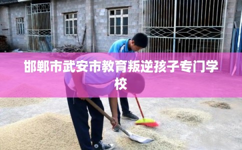 邯郸市武安市教育叛逆孩子专门学校