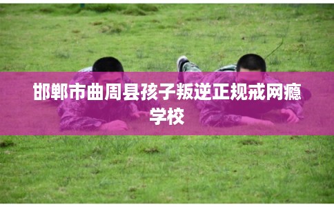 邯郸市曲周县孩子叛逆正规戒网瘾学校