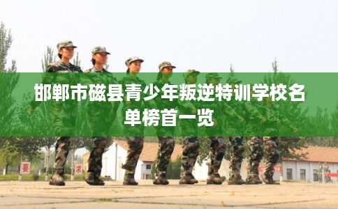 邯郸市磁县青少年叛逆特训学校名单榜首一览
