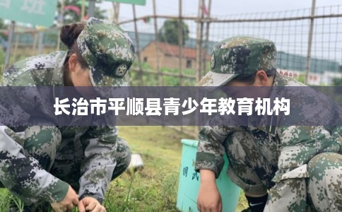 长治市平顺县青少年教育机构