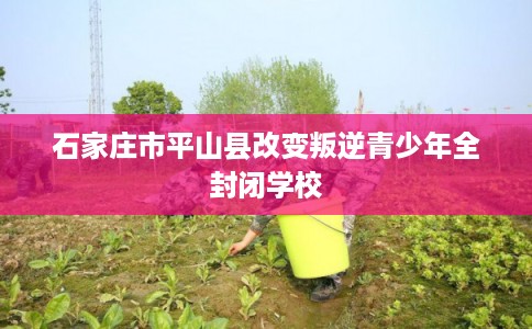 石家庄市平山县改变叛逆青少年全封闭学校