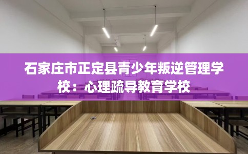 石家庄市正定县青少年叛逆管理学校：心理疏导教育学校