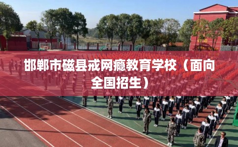 邯郸市磁县戒网瘾教育学校（面向全国招生）
