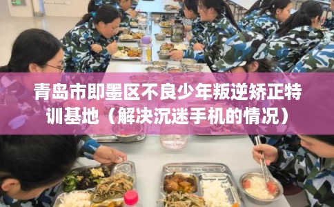 青岛市即墨区不良少年叛逆矫正特训基地（解决沉迷手机的情况）