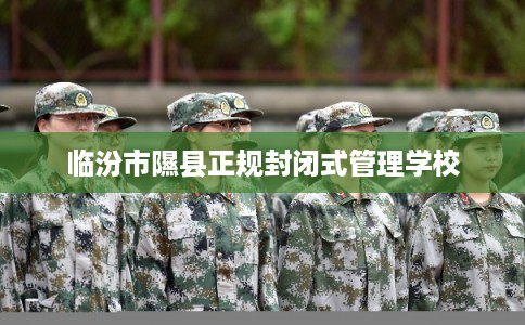 临汾市隰县正规封闭式管理学校