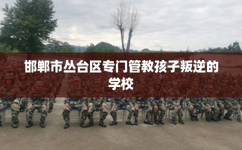 邯郸市丛台区专门管教孩子叛逆的学校