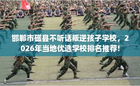 邯郸市磁县不听话叛逆孩子学校,2026年当地优选学校排名推荐! 邯郸市磁县不听话叛逆孩子学校,2026年当地优选学校排名推荐!