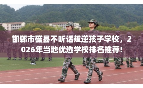邯郸市磁县不听话叛逆孩子学校,2026年当地优选学校排名推荐! 邯郸市磁县不听话叛逆孩子学校,2026年当地优选学校排名推荐!